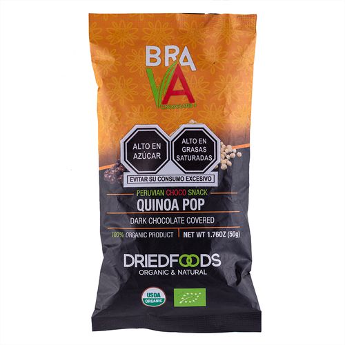 Choco Quinua Pop Brava 50 g