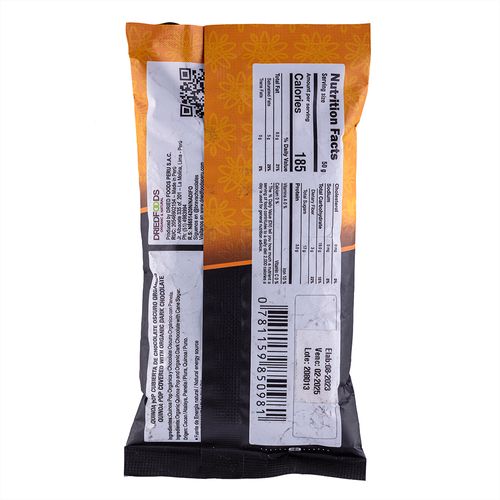Choco Quinua Pop Brava 50 g