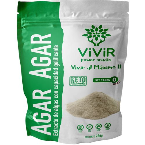 Agar Agar Vivir Power Snacks Bolsa 284 g