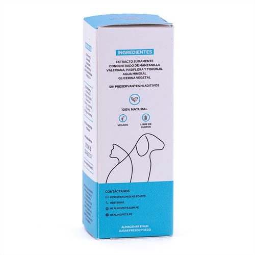GOTERO MASCOTA VET CALM  30ML HEALING.P