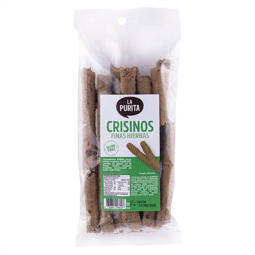 Crisinos de Avena y Finas Hierbas La Purita Verdad 80 g