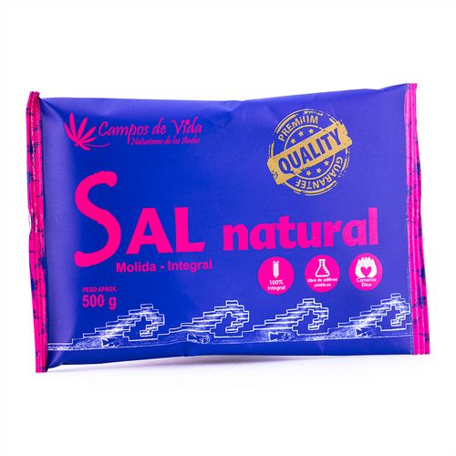 SAL MARINA NATURAL CAMPOS DE VIDA 500GR