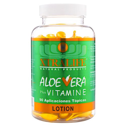 Aloe vera + vit e - lotion 90 softgels xtralife