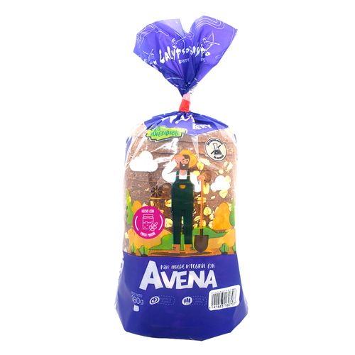 Pan Molde vegano avena 380 g Calypso Bakary