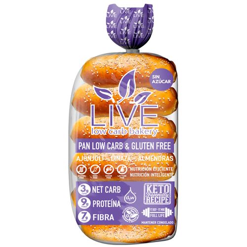 Pan hot dog keto friendly live lowcarb