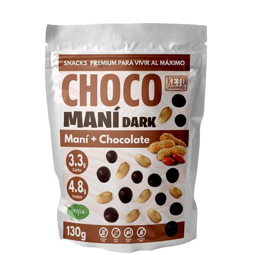 Choco mani 130gr Dark Powersnacks