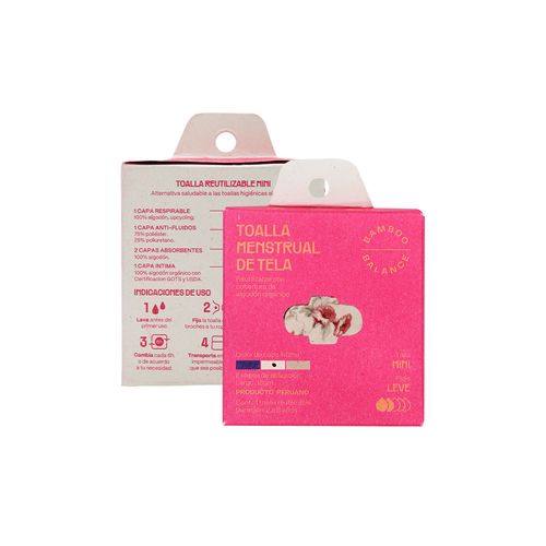 Toalla de Tela Mini Bamboo Balance 1 und