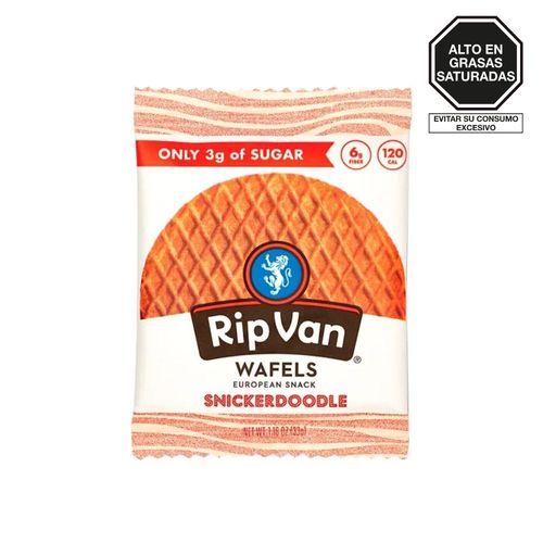 Snickerdoodle Galleta Rip Van 33g