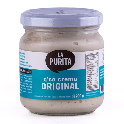 Queso Crema Original La Purita 200 g