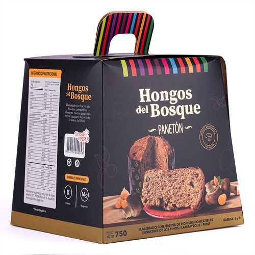 Panetón Hongos del Bosque 750 g