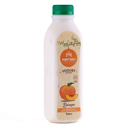Yogurt Frutado Durazno Mantaro 1 L