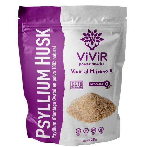 PSYLLIUM HUSK EN POLVO 284GR VIVIR POWER