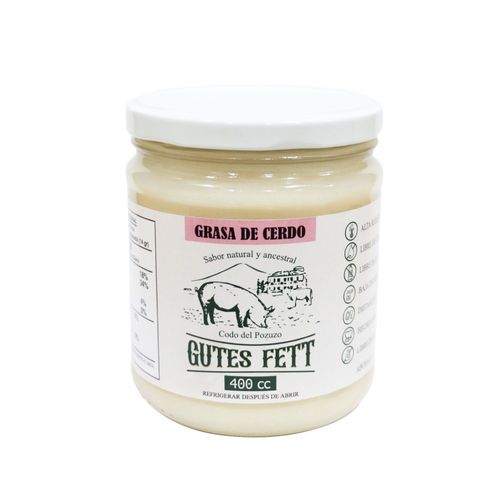 Manteca de cerdo gutes fett 400 gr