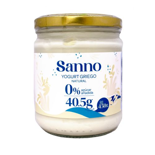 Yogurt Griego Probiótico Sanno 450 g