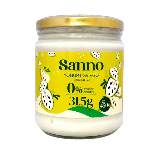 Yogurt Griego Chirimoya 450 g Sanno