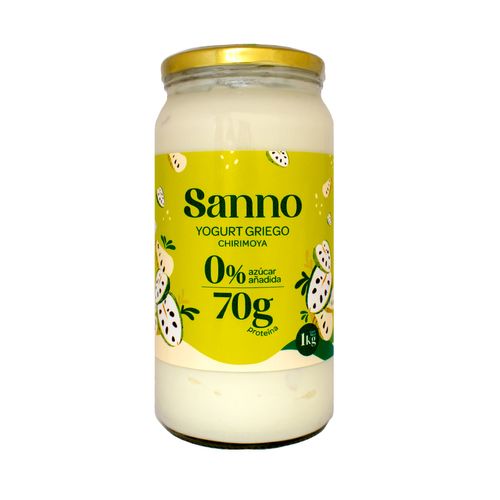 Yogurt Griego Chirimoya 1kg Sanno