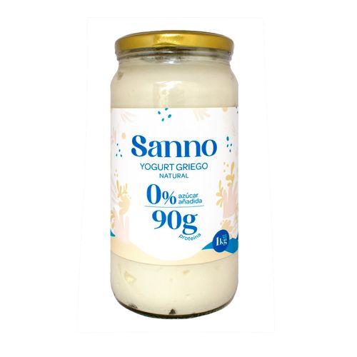 Yogurt Griego Probiótico Sanno 1 kg