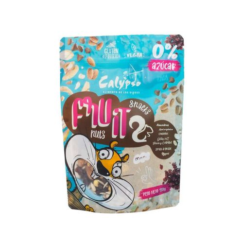 MIX FRUIT NUTS CON CHOCOLATE 70% 0 AZUCAR 120 G CALYPSO