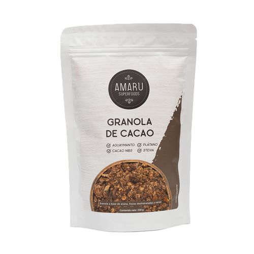 Granola de Cacao 200g Amaru Superfoods