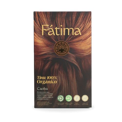 tinte orgánico  caoba 100gr fátima