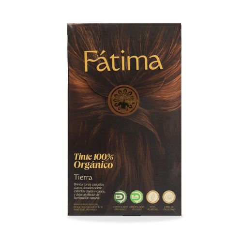 Tinte orgánico tierra 100gr  fátima