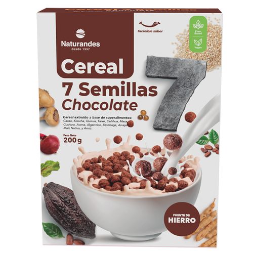 Cereal 7 Semilas Chocolate 200g Naturandes