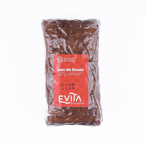 Pan de Molde Linaza Evita 500 g