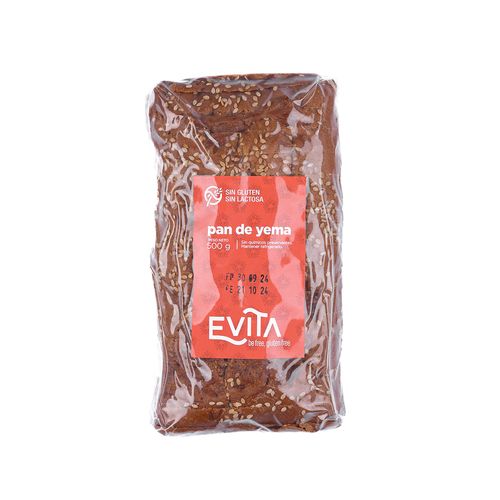 Pan de Molde Yema Evita 500 g