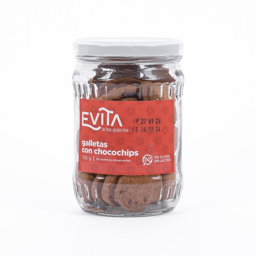 Galleta de Chocochips sin Gluten Evita 180 g