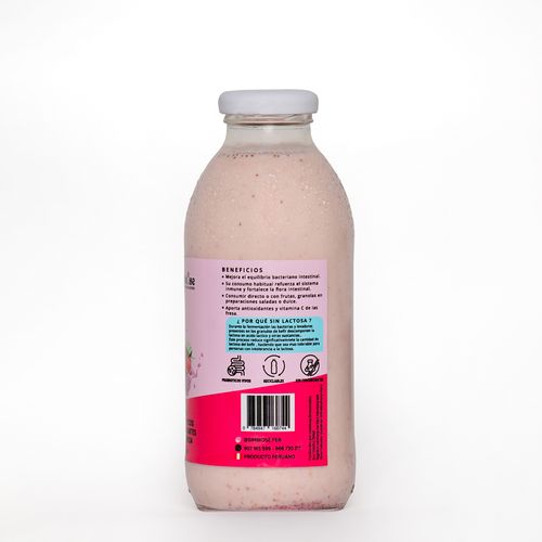 kefir de leche con fresa 500 ml Simbiose