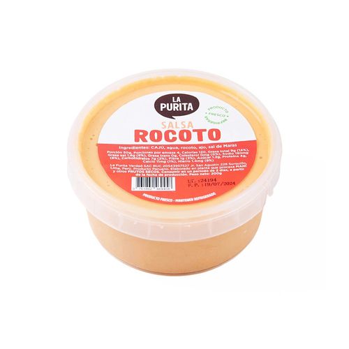 Salsa de rocoto vegana La Purita 200g