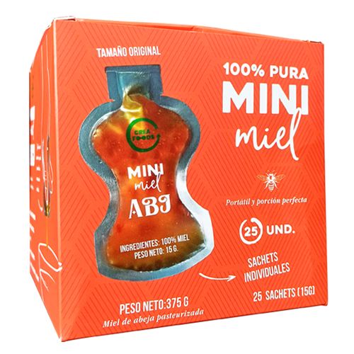 Practi Miel  Crea Foods 25 Und