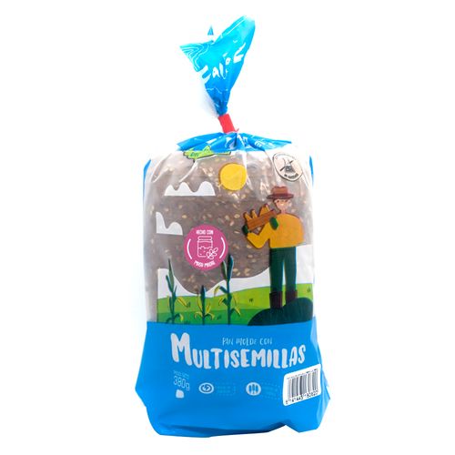 Pan Molde vegano multisemilla 380 g Calypso Bakery