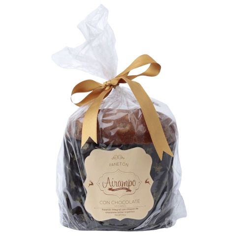 Panetón de chocolate vegano Airampo 950g