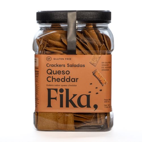 Crakers queso cheddar Fika 200g