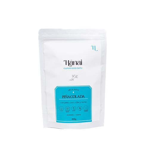 Mix de avenas sabor piña colada Hanai 415g