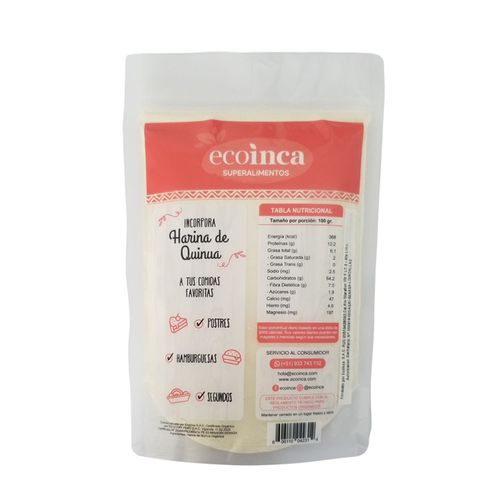 Harina de quinua orgánica Ecoinca 250g