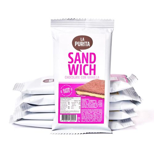 Sandwich de cacao relleno de vainilla 6 und