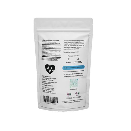 Citrato de Potasio Premium Smart Blends 200g