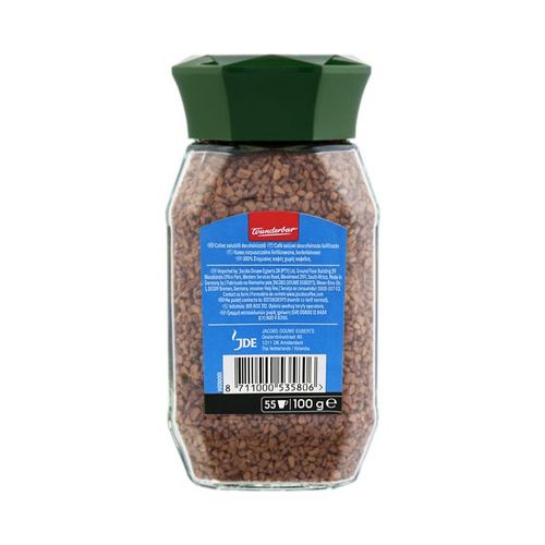 Café liofilizado descafeinado kronung intenso 100g jacobs