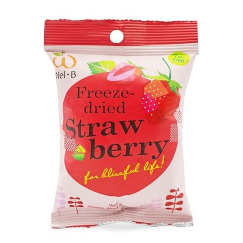 Fresas deshidratadas Wel B 14g