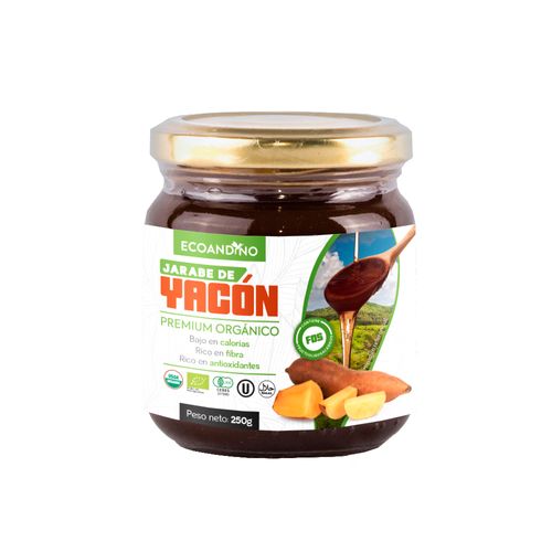 Jarabe de Yacón Orgánico Ecoandino 250 g