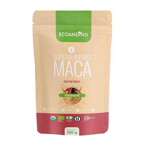 Maca Gelatinizada Orgánico Ecoandino 250 g