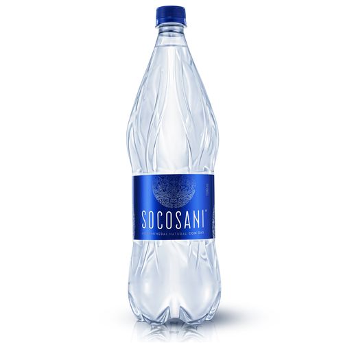 Agua mineral con gas Socosani 1.5L