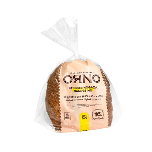 Semi Hogaza Campesino Orno 400g