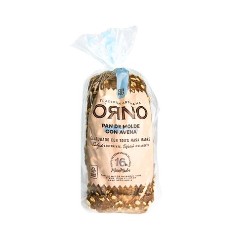 Pan molde de Avena Orno 600g