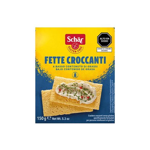 Tostadas Crocantes sin Gluten Dr. Schär 150 g