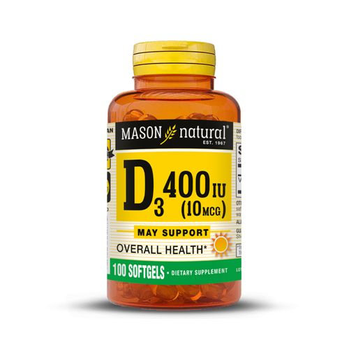 D3 400 iu 10 Mcg Mason 100 cap