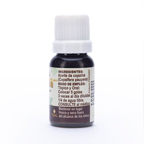 Aceite de Copaiba Takiwasi 15 ml