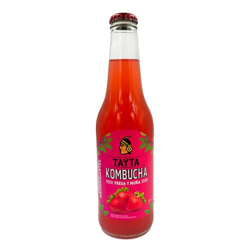 Kombuch Fresa y Muña Tayta 355ml